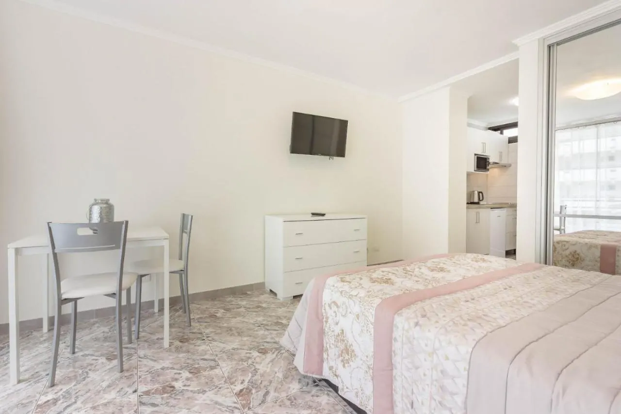 Tenerife Olympia Apart Hotel-Playa De Las Americas. Balcony, Sea View & Pool